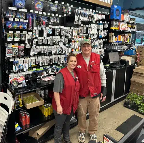 male and female employees of Colorado Ace Hardware