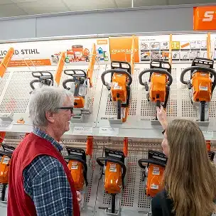 Summit County STIHL Aisle Summit County STIHL Aisle
