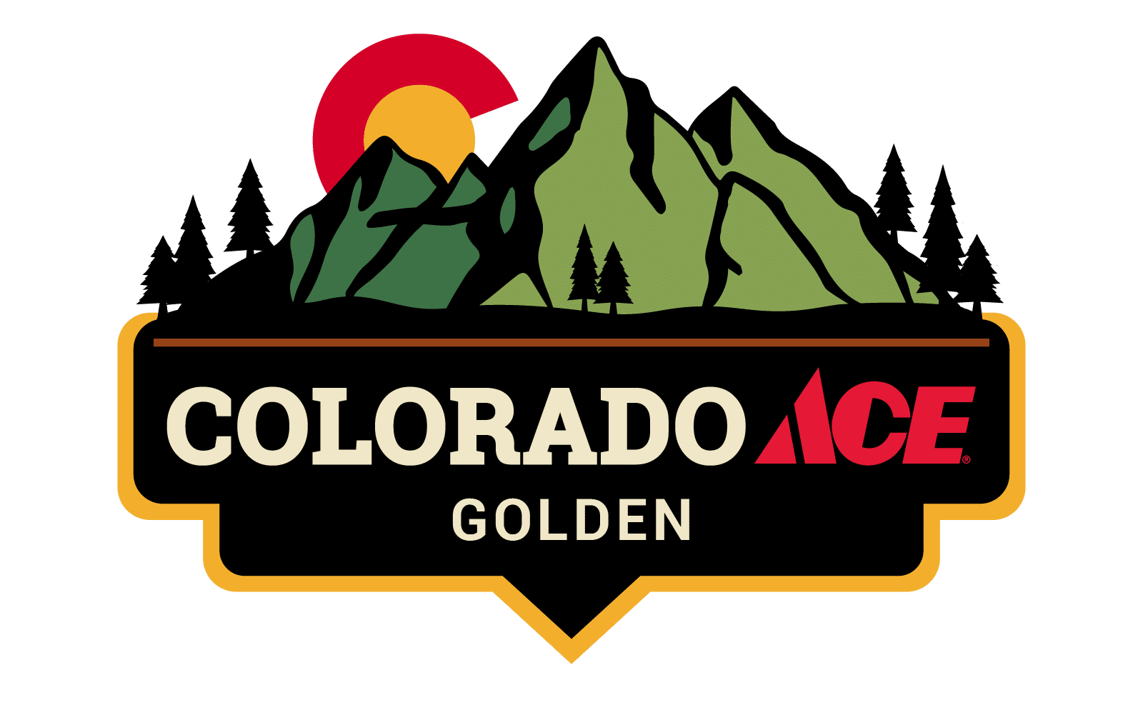 Colorado Ace Hardware's Golden Logo Colorado Ace Hardware's Golden Logo