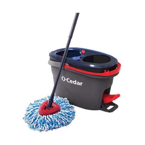 Mop and bucket used for mopping