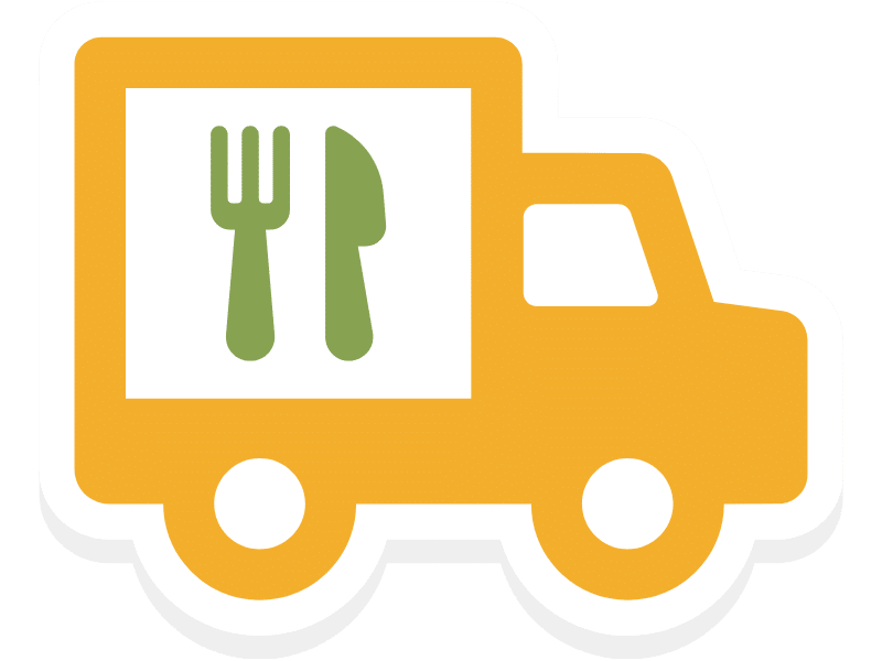 Food truck icon