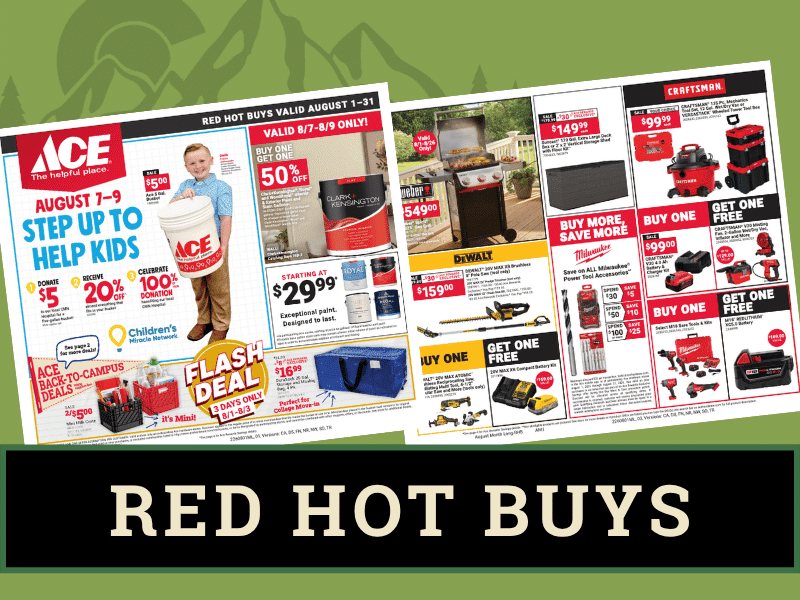 Back to school, bird, deck, and more Colorado August Deals